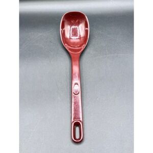 Rubbermaid 7444 Dark Burgundy Brown Plastic Serving‎ Spoon 11.5" Commercial NSF